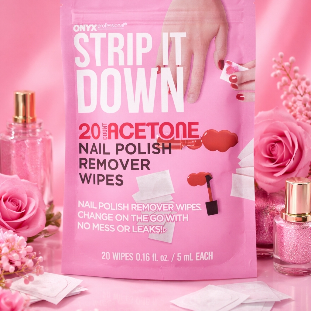 Onyx Professional Nail Polish Remover Wipes Onyx Professional Nail Polish Remover Wipes